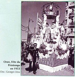Oran - Front de Mer - Fete du Printemps - 1953
